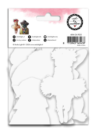 Art By Marlene Cat's & Dogs Luxury Paper Elements (ABM-26-PE52)