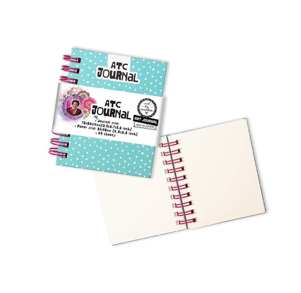 Art By Marlene Art Journal ATC-Size (ABM-26-JOUR30) Art By Marlene Art Journal ATC-Size (ABM-26-JOUR30)