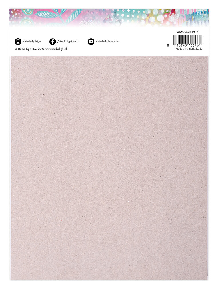 Art By Marlene Multicolor Madness Paper Pad (ABM-26-DPP417)