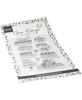 Marianne Design Clear Stamps Kaertjes & Co Opkikkers (CS1190)