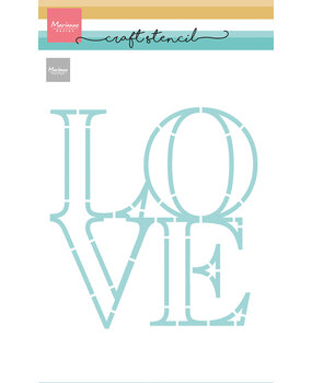 Marianne Design Stencils Craft Stencil LOVE (PS8193)