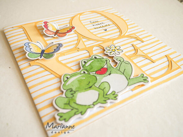 Marianne Design Stencils Craft Stencil LOVE (PS8193)