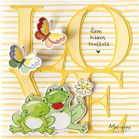 Marianne Design Die-Cuts Eline's Frogs (VK9643)