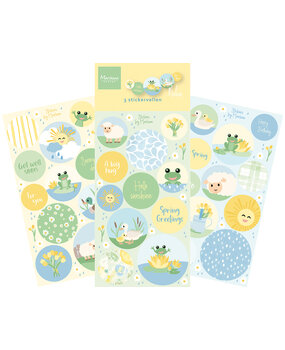 Marianne Design Dreamy Meadow Stickers by Marleen (CA3223)