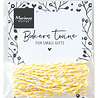 Marianne Design Decorations Bakers Twine Yellow/White (CA3228)