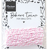 Marianne Design Decorations Bakers Twine Light Pink/White (CA3226)