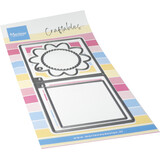 Marianne Design Craftables Flower Tag (CR1722) (DISCONTINUED)