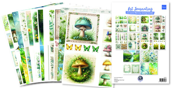 Marianne Design Art Journaling Spring Set by Fairybells (FB2509)