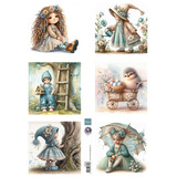 Marianne Design Decoupage Sheet A4 Dreamy Spring by Fairybells (FB2508)