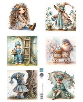 Marianne Design Decoupage Sheet A4 Dreamy Spring by Fairybells (FB2508)