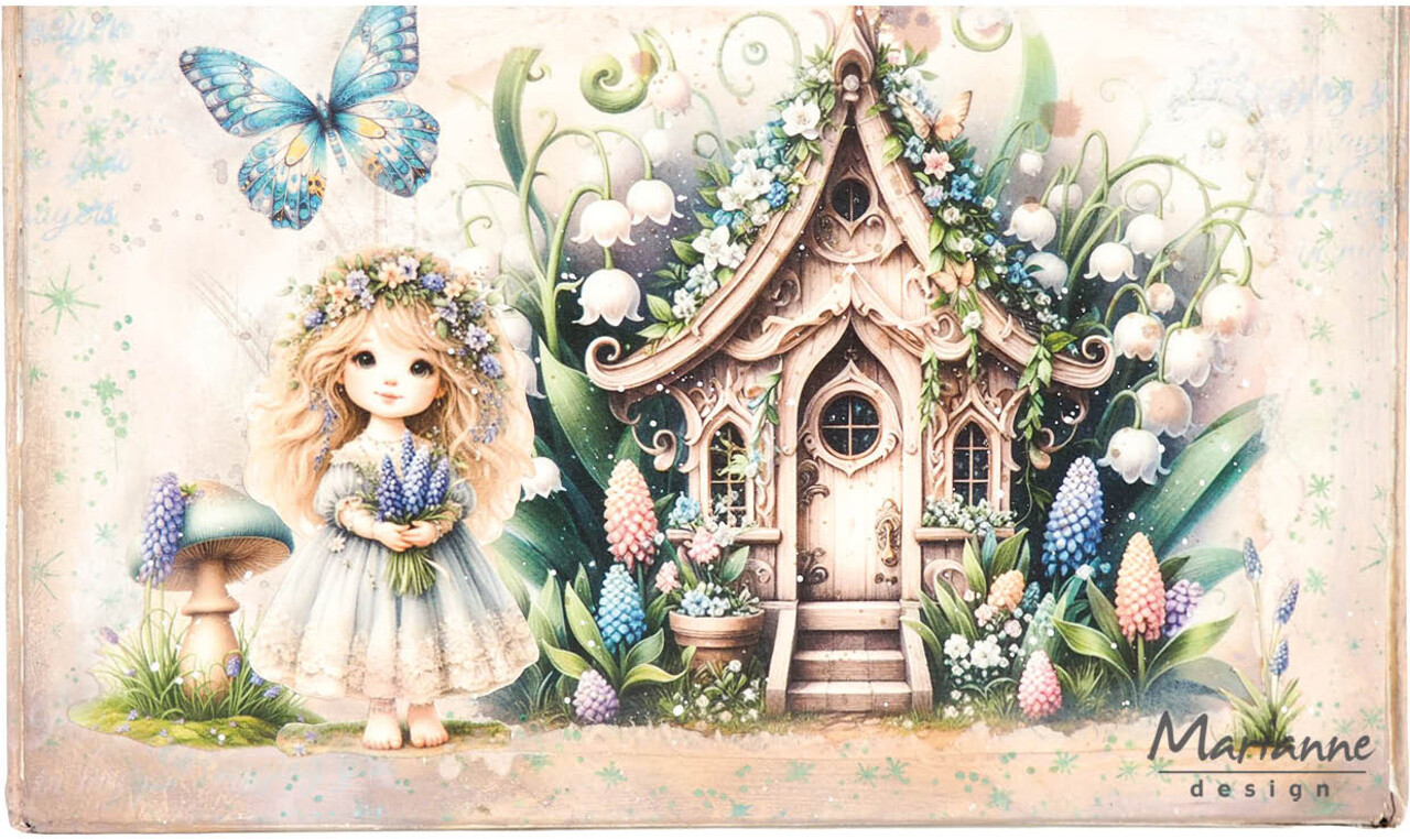 Marianne Design Art Journaling Spring Set by Fairybells (FB2509)