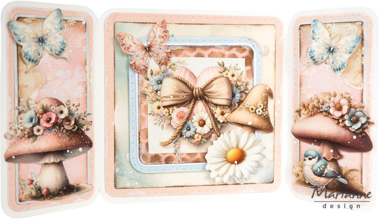 Marianne Design Art Journaling Spring Set by Fairybells (FB2509)