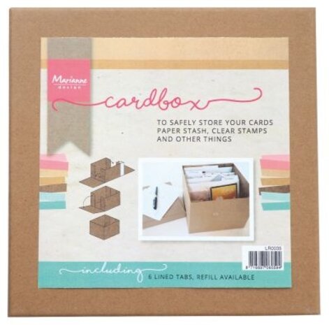 Marianne Design Cardbox with Tab (LR0035) (DISCONTINUED)