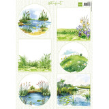 Marianne Design Decoupage Sheet A4 Waterfront (VK9641)