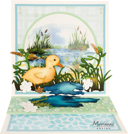 Marianne Design Decoupage Sheet A4 Waterfront (VK9641)