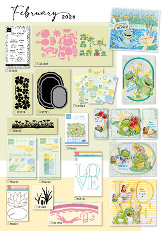 Marianne Design Leaflet The Collection #158 February 2026 (CAT13158)