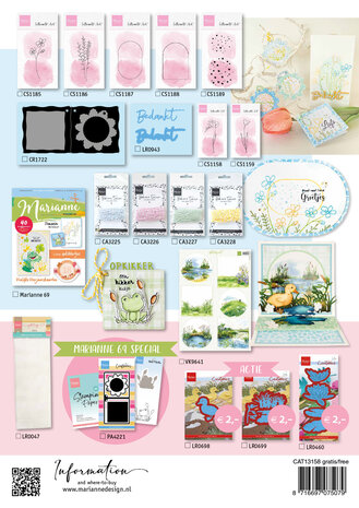Marianne Design Leaflet The Collection #158 February 2026 (CAT13158)