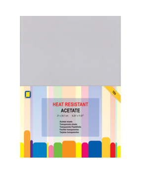 JEJE Produkt Acetate Sheets Heat Resistant A4 (10pcs) (3.1030)