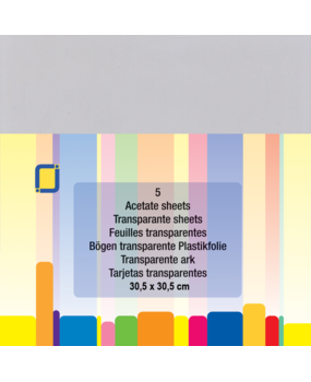 JEJE Produkt Acetate Sheets 12x12 Inch (5pcs) (3.1020)