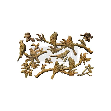 Re-Design with Prima Whispers Of Wings 5x8 Inch Decor Moulds (681661)