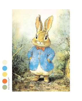 Re-Design with Prima Bunny Hollow A3 Decoupage Fiber (682132)