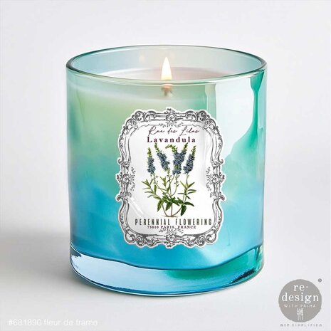 Re-Design with Prima Fleur De Frame 3,25x11,5 Inch Luxe Transfers (2pcs) (681890) Re-Design with Prima Fleur De Frame 3,25x11,5 Inch Luxe Transfers (2pcs) (681890)