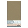 Card Deco Linen Cardstock Square Taupe (10pcs) (LKK-4K53)