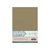 Card Deco Linen Cardstock A5 Taupe (10pcs) (LKK-A553)
