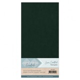 Card Deco Linen Cardstock Square Forest Green (10pcs) (LKK-4K69)