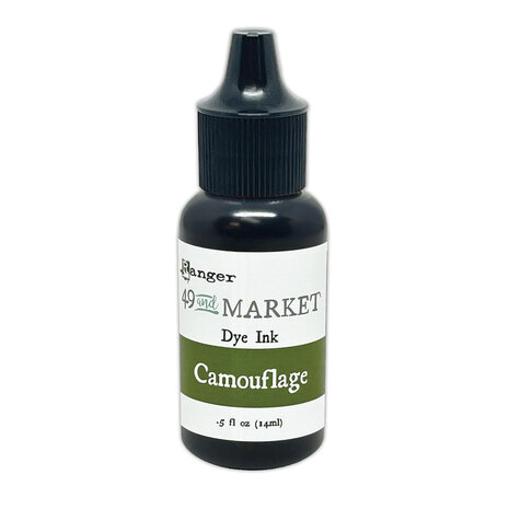 Ranger 49 & Market Dye Ink Re-inkers Camouflage 0.5 fl oz (FMI92964) Ranger 49 & Market Dye Ink Re-inkers Camouflage 0.5 fl oz (FMI92964)