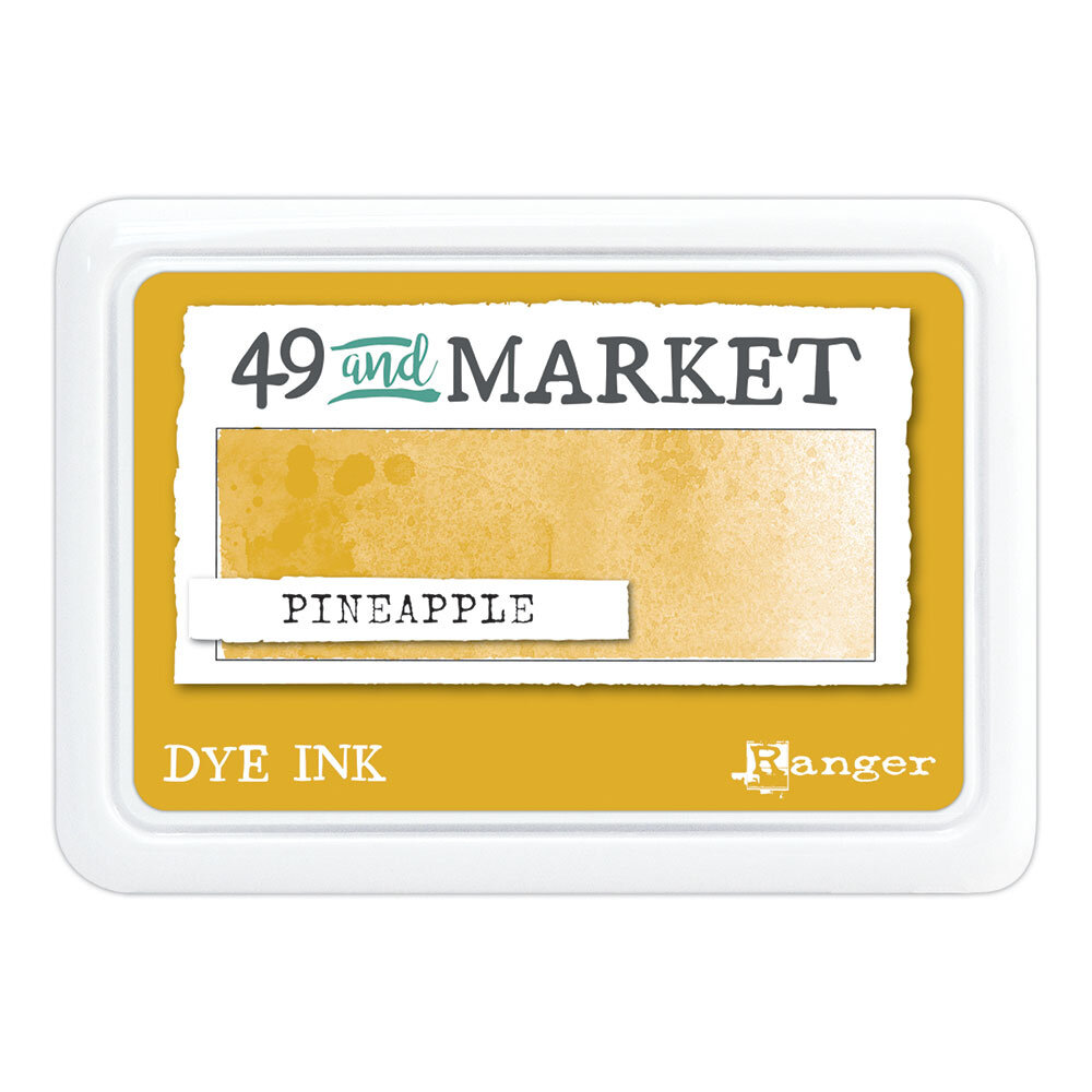 Ranger 49 & Market Dye Ink Pad Pineapple (FMP92902) Ranger 49 & Market Dye Ink Pad Pineapple (FMP92902)