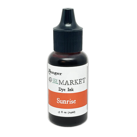 Ranger 49 & Market Dye Ink Re-inkers Sunrise 0.5 fl oz (FMI93091)