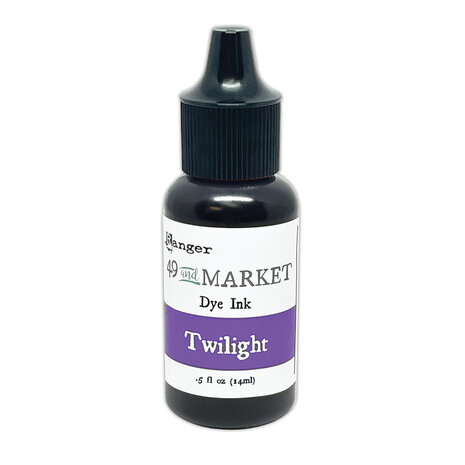 Ranger 49 & Market Dye Ink Re-inkers Twilight 0.5 fl oz (FMI93107)