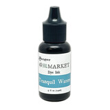 Ranger 49 & Market Dye Ink Re-inkers Tranquil Waters 0.5 fl oz (FMI93732)