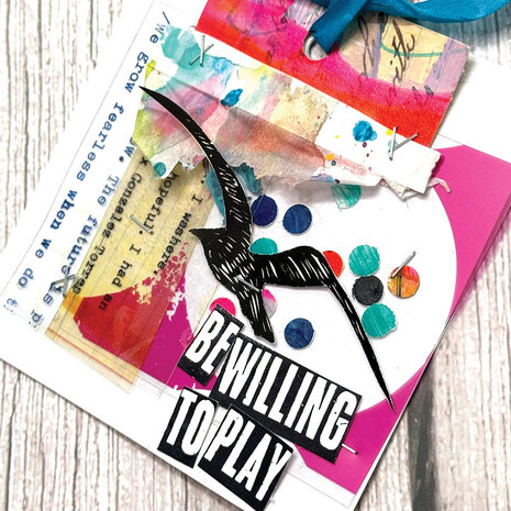 Ranger Dina Wakley MEdia Chroma Transparencies Typed Quotes (MDA92711)