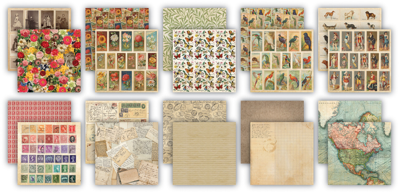 Craft Consortium The Collector 6x6 Inch Premium Paper Pad (CCEPAD038B)