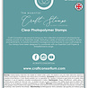 Craft Consortium The Collector A6 Clear Photopolymer Stamp Set Postcard (CCESTMP016) Craft Consortium The Collector A6 Clear Photopolymer Stamp Set Postcard (CCESTMP016)