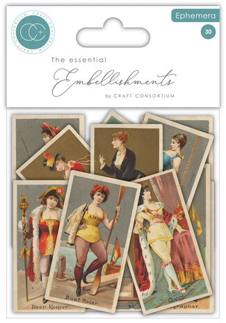 Craft Consortium The Collector Ephemera Ladies (30pcs) (CEEPH001) Craft Consortium The Collector Ephemera Ladies (30pcs) (CEEPH001)