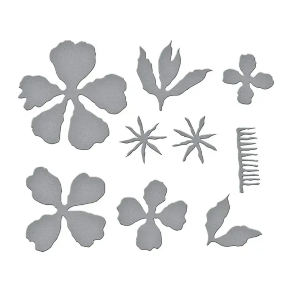 Spellbinders The Poet's Garden Etched Dies Double & Single Peonies (S6-169) Spellbinders The Poet's Garden Etched Dies Double & Single Peonies (S6-169)