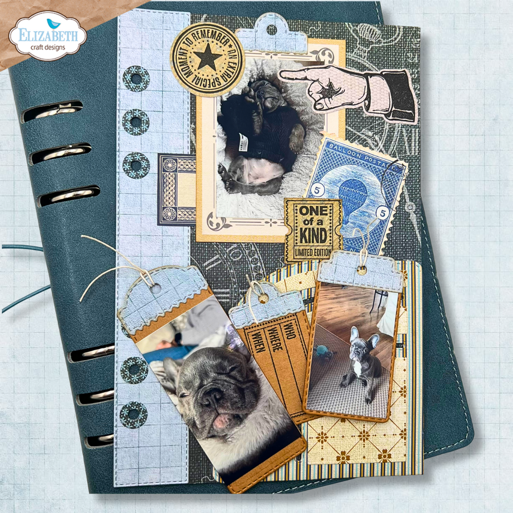 Elizabeth Craft Designs Delightful Discovery Stamp and Die Set Thumbs Up (CSD444)