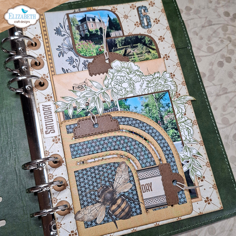 Elizabeth Craft Designs Delightful Discovery Die Rounded Pocket with Tags (2337)