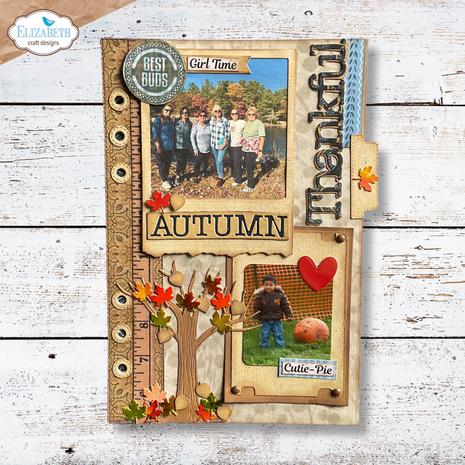 Elizabeth Craft Designs Delightful Discovery Die Seasonal Trees (2340)