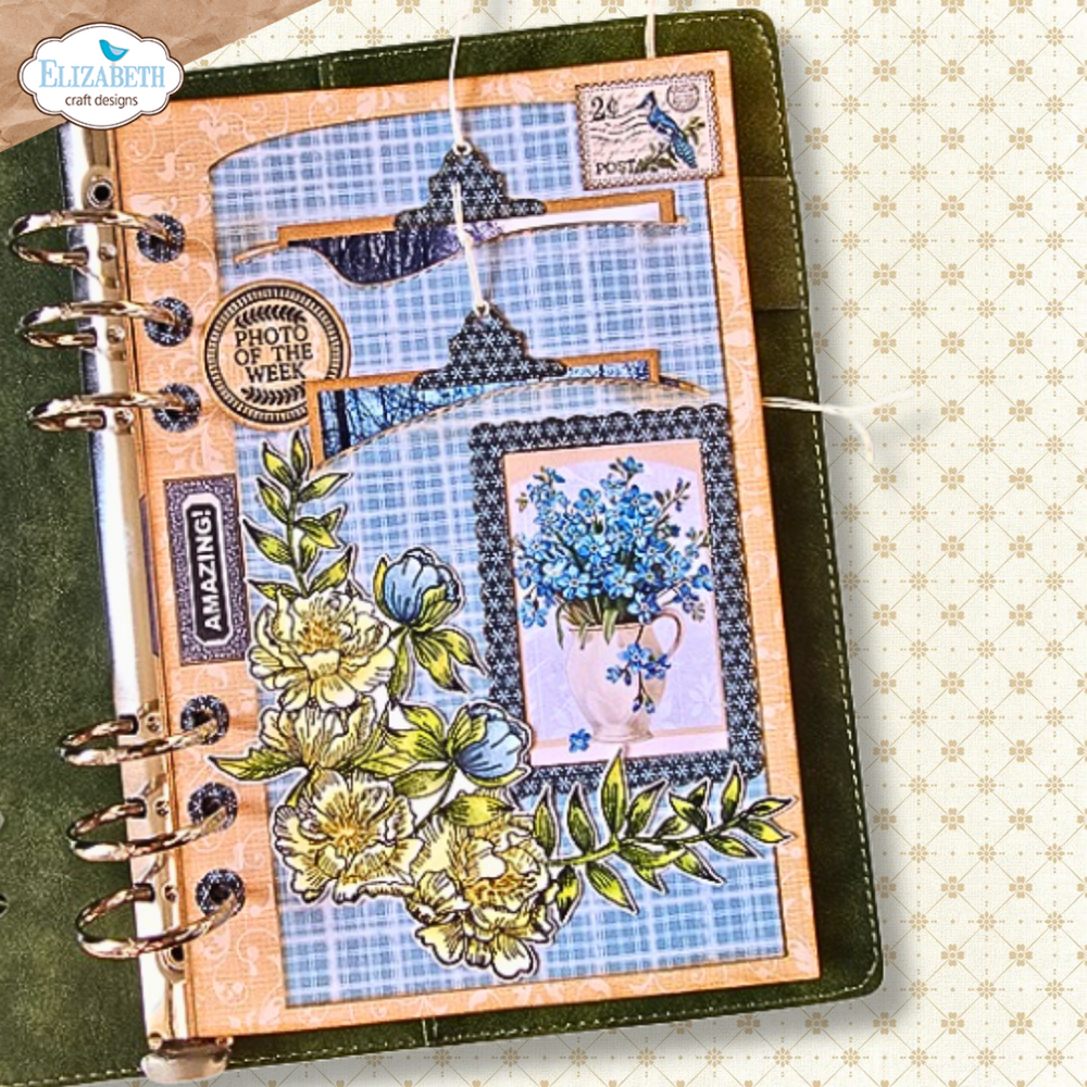 Elizabeth Craft Designs Delightful Discovery Stamps Busy Bee (CS445)