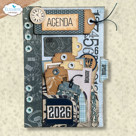 Elizabeth Craft Designs Delightful Discovery Stamps Calendar Elements (CS446)