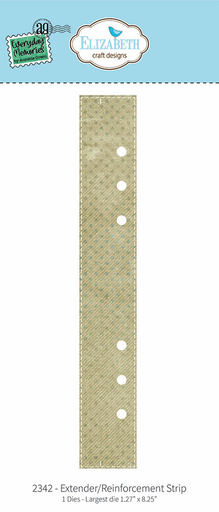 Elizabeth Craft Designs Delightful Discovery Die Extender/Reinforcement Strip (2342)