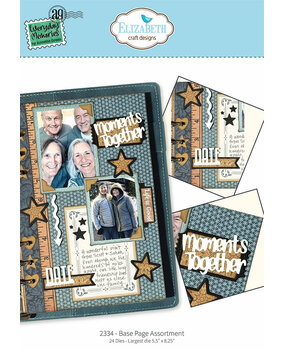 Elizabeth Craft Designs Delightful Discovery Die Base Page Assortment (2334)