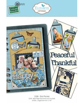 Elizabeth Craft Designs Delightful Discovery Die Slot Pocket (2338)