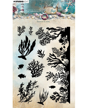 Studio Light Tide of Hope Clear Stamp Seaweed & Coral (JMA-TH-STAMP932)
