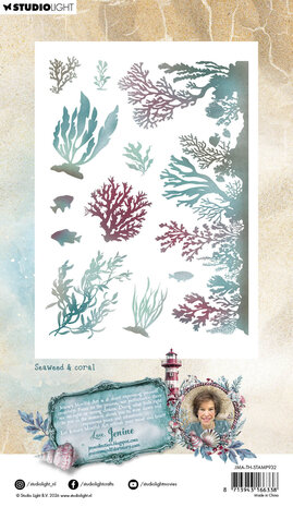 Studio Light Tide of Hope Clear Stamp Seaweed & Coral (JMA-TH-STAMP932)