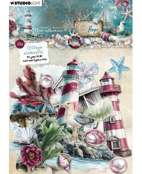 Studio Light Tide of Hope Collage Elements (JMA-TH-PE53)